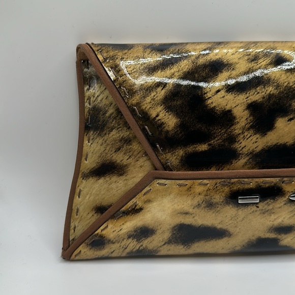 VBH Manila tiger pattern envelope fancy evening clutch purse - Picture 7 of 15